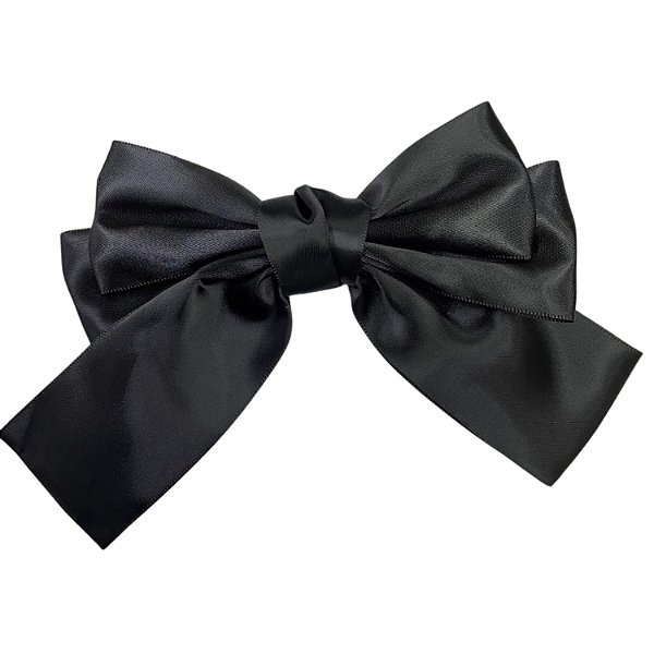 Presilha de Tecido e Metal para Cabelo 7.5 cm - Pct c/ 12