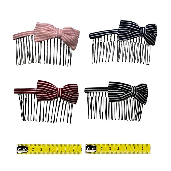 Pente de Metal para Cabelo - Pct c/ 12