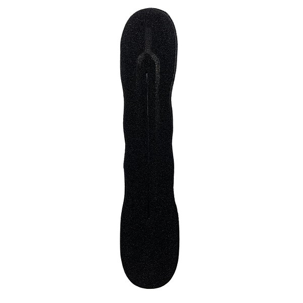 Prendedor de Cabelo Revestido - Preto - Pct c/ 12