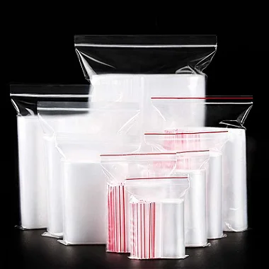 Saco Zip Transparente Hermético 8x12cm - Pct c/ 1000