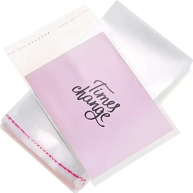 Saco Adesivado BOPP 17x22+3cm S/ Furo - Pct c/ 1000