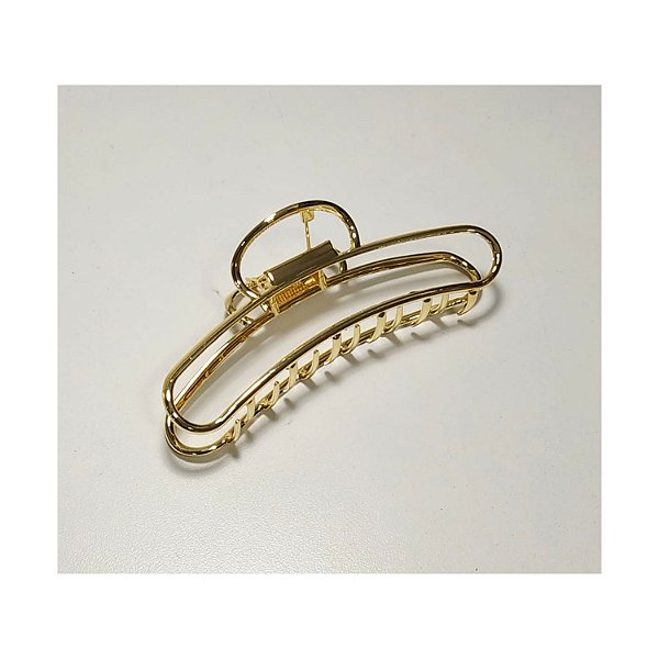 Piranha de Metal 12cm Prata e Dourado - Pct c/ 12  -Y575-31