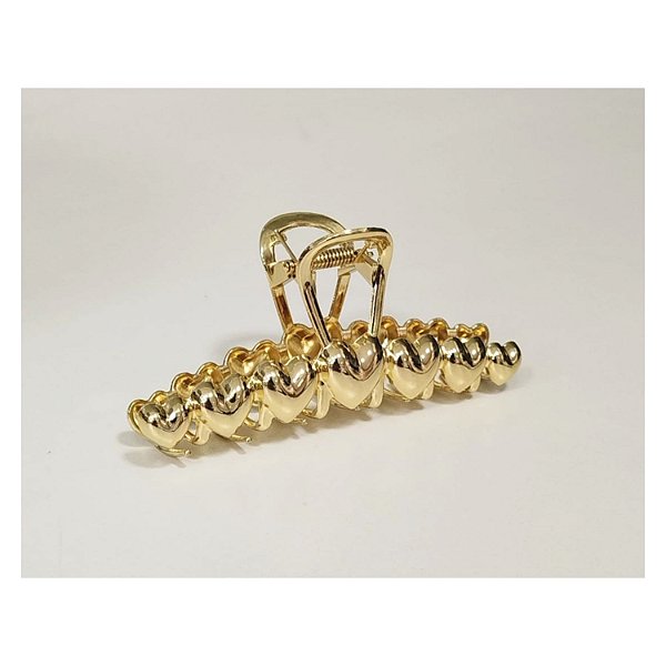 Piranha de Metal 11cm Prata e Dourado - Pct c/ 12  -Y575-47