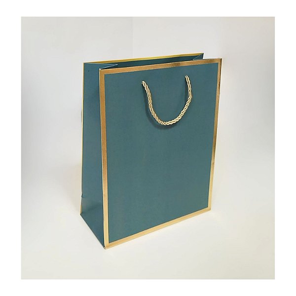 Sacola de Papel c/ Cores Sortidas (L) 31x42x12cm - 12 Un - Y361-1758L - Four Star