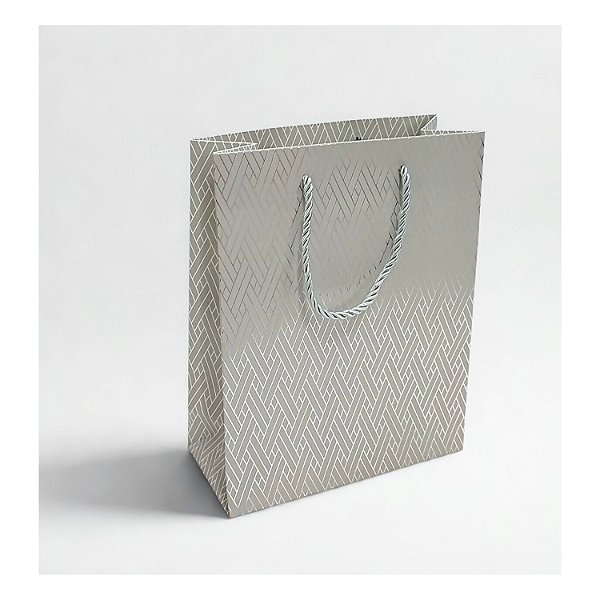 Sacola de Papel c/ Cores Sortidas (S) 18X23X8cm - 12 Un - Y361-2083S