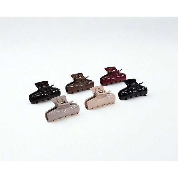 Piranha de Cabelo Four Star de Silicone Inquebrável Média 6cm - 12 unidades - 6137-GYR2