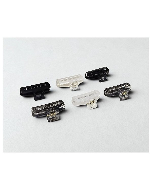 Piranha de Cabelo Four Star Média 6cm de Plástico - 12unidades - 6371M-XZ2