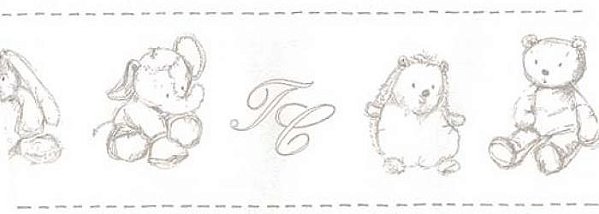 Papel de Parede Infantil TARTINE ET CHOCOLAT 12091407