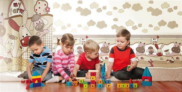 Papel de Parede Infantil CIAO BIMBI 1388