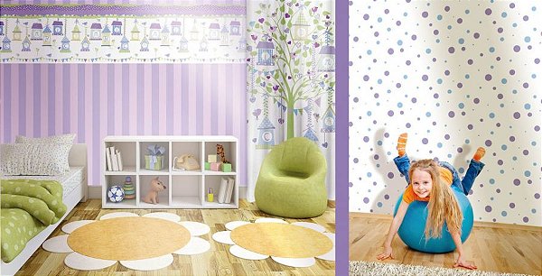 Papel de Parede Infantil CIAO BIMBI 1376