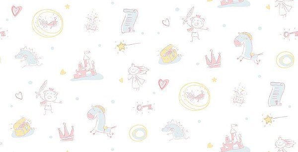 Papel de Parede Infantil WONDERLAND 99151