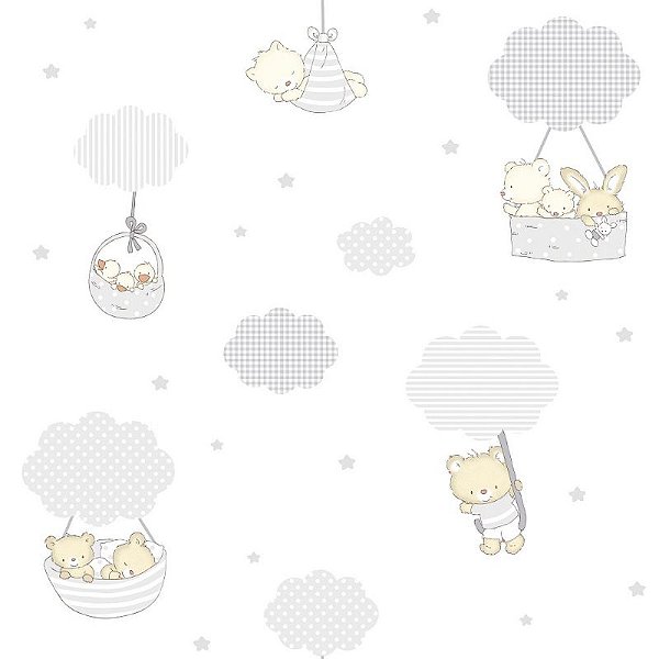 Papel de Parede Infantil TREBOLI 5803