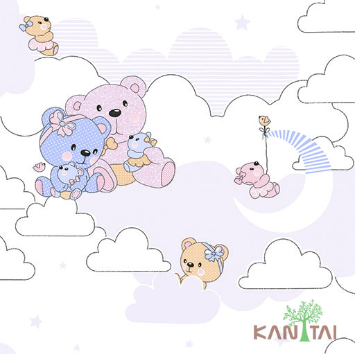 Papel de Parede Infantil YOYO 2 YY204804R