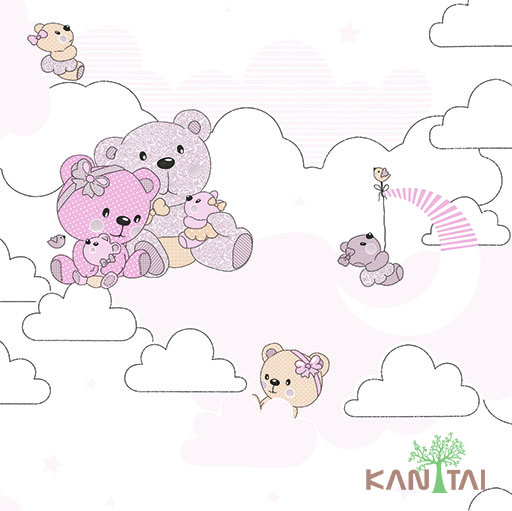 Papel de Parede Infantil YOYO 2 YY204801R