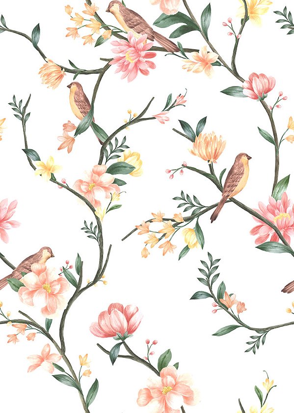 Papel de Parede BOTÂNICA 81222