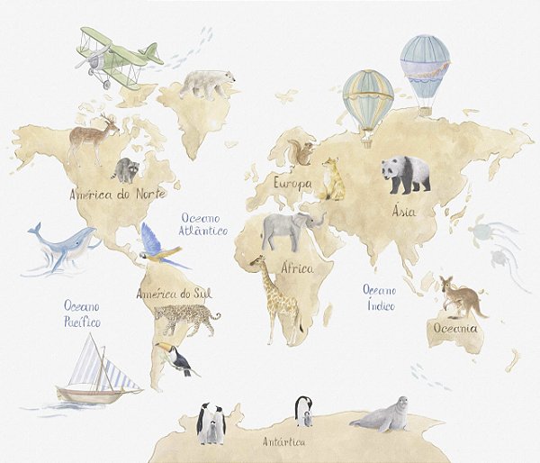 Painel de Parede NATUREZA LÚDICA 83660