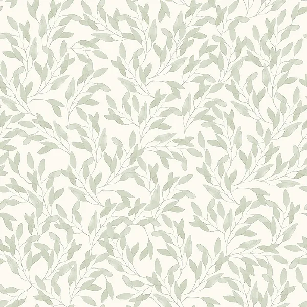 Papel de Parede Revoada - Oliveira Menta 4434
