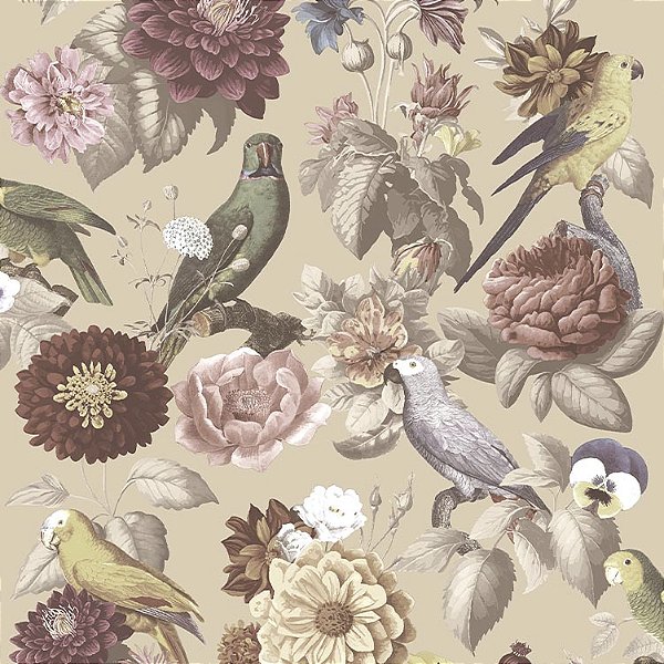 Papel de Parede BOTANY HOUSE 15548