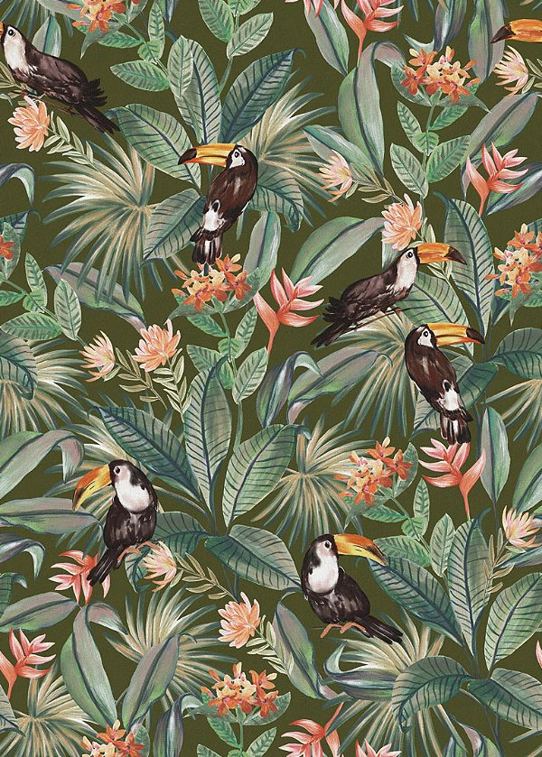Papel de Parede FLORA - HOME FINISH 84902