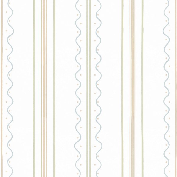 Papel de Parede ERA UM VEZ - Vintage Listras 89815