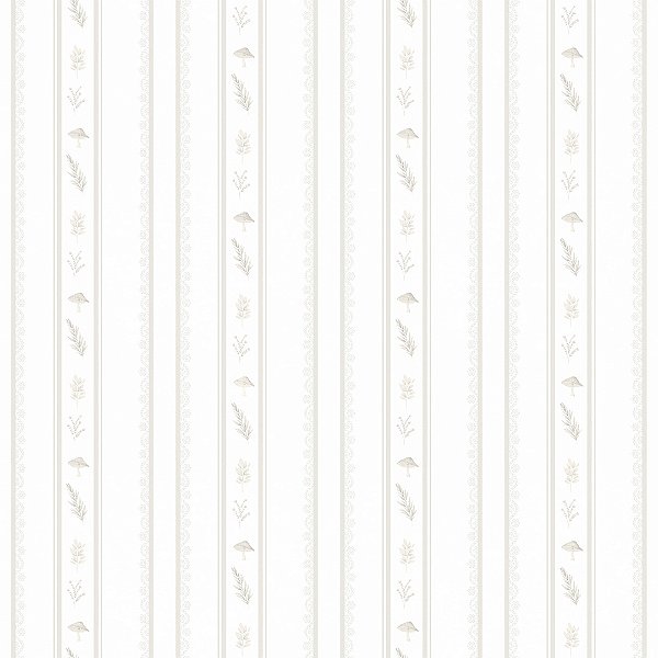 Papel de Parede ERA UMA VEZ - Vintage Bosque Listras 89785