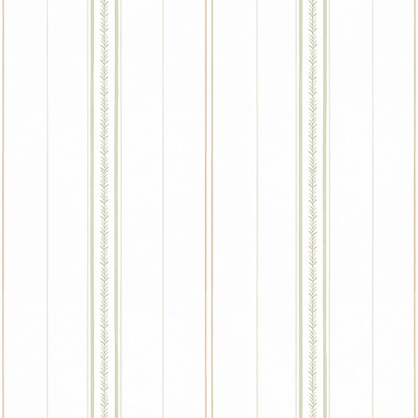 Papel de Parede ERA UM VEZ - Vintage Listras Verde 89808