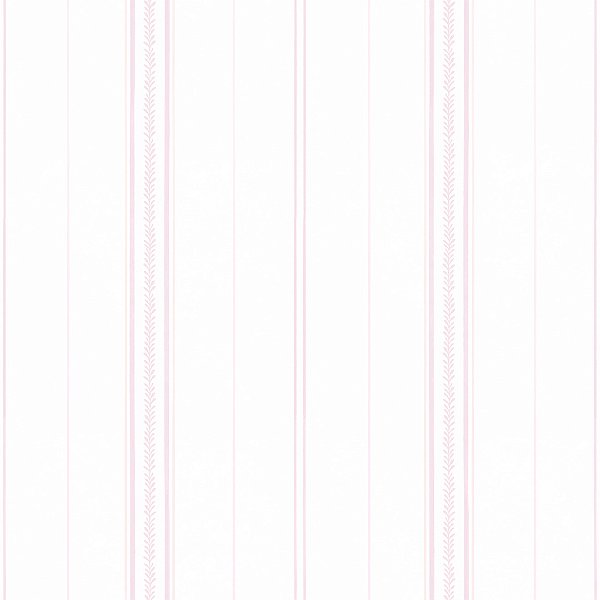 Papel de Parede ERA UM VEZ - Vintage Listras Rosa 89792