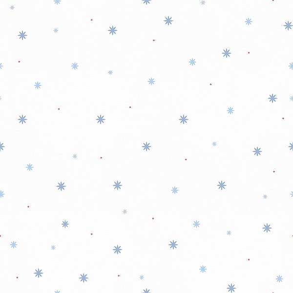 Papel de Parede ERA UM VEZ - Vintage Estrelinha Azul 600106