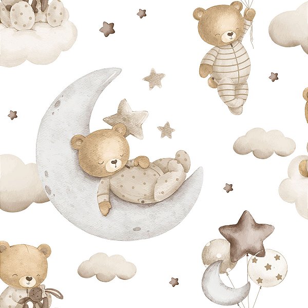 Papel de Parede Infantil MOMI 4401