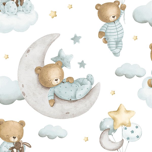 Papel de Parede Infantil MOMI 4400