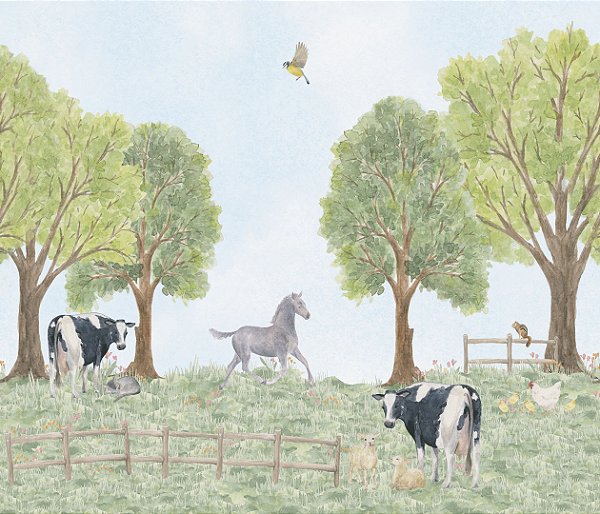Painel de Parede PASSEIO DE CAMPO 602803