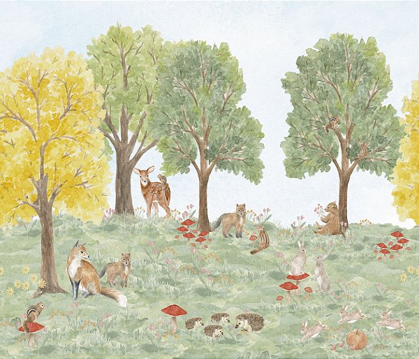 Painel de Parede PASSEIO DE CAMPO 602742