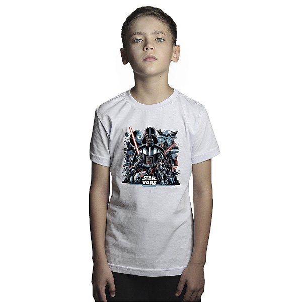 Camiseta Infantil Darth Vader