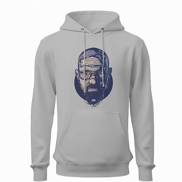 Blusa de Moletom Estampado Série Breaking Bad Coleção Abrigo