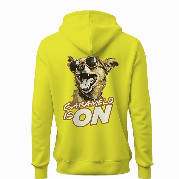 Blusa de Moletom Estampado Cachorro Caramelo is on Coleção Abrigo Nappes