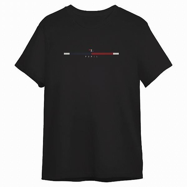 Camiseta Masculina Paris França Nappes Coleção Países