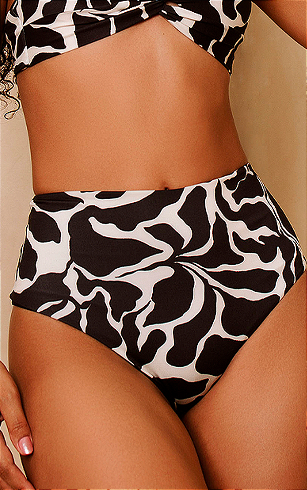 Parte de baixo biquíni fio hot pant lycra crepúsculo
