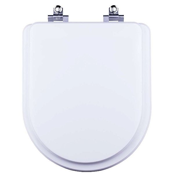 Assento Sanitário Laqueado Soft Close Level Branco para vaso Deca