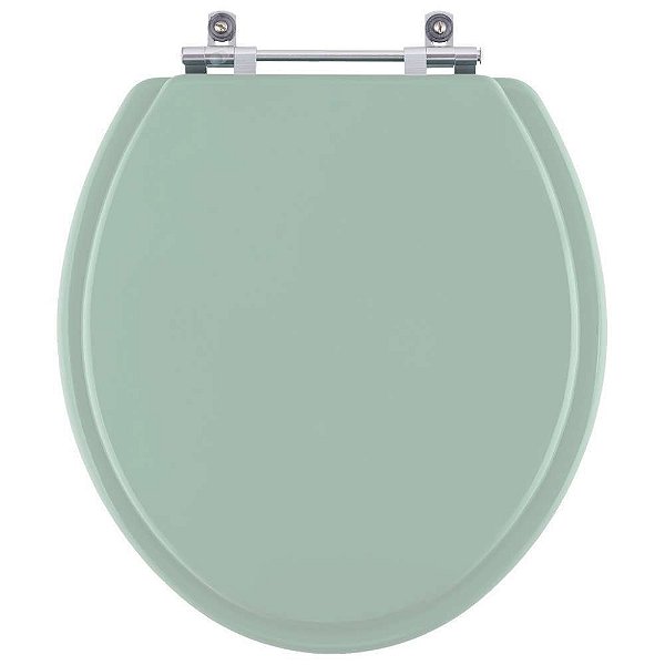 Assento Sanitário Oval Verde Agua para vaso Incepa