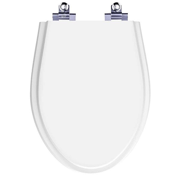 Tampa de Vaso Sanitário com Amortecedor Absolute Branco para Bacia Ideal Standard