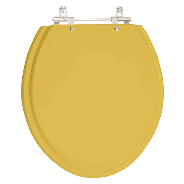 Assento Sanitário Convencional / Oval Amendoa para vaso Ideal Standard