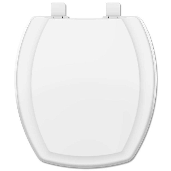 Assento Sanitário Polipropileno Soft Close Thema Branco para vaso Incepa