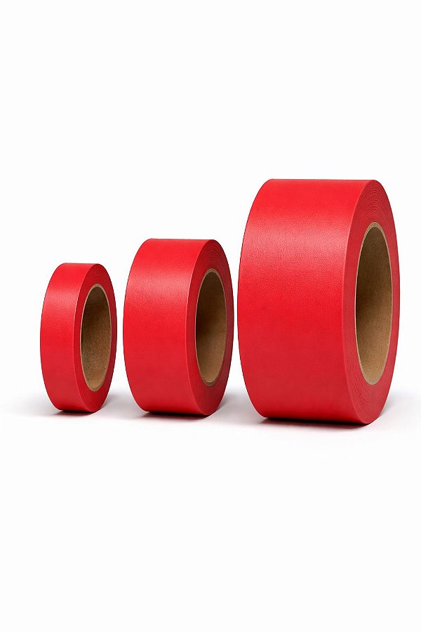 FITA DE BORDA VERMELHO CARDEAL TX - ROLO C/ 20 METROS