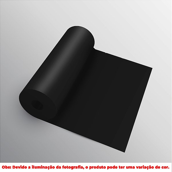 FITA PVC PRETO TX 280X0,45MM (CADA METRO) MARCA TEGUS