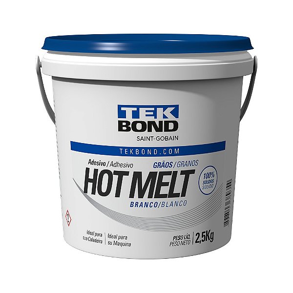 COLA HOT MELT BRANCO TEK BOND - 2.5KG