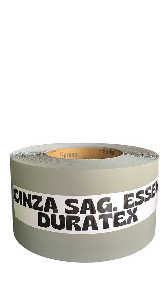 FITA DE BORDA CINZA SAGRADO ESSENCIAL DURATEX REHAU - 100MM (10CM) - POR METRO