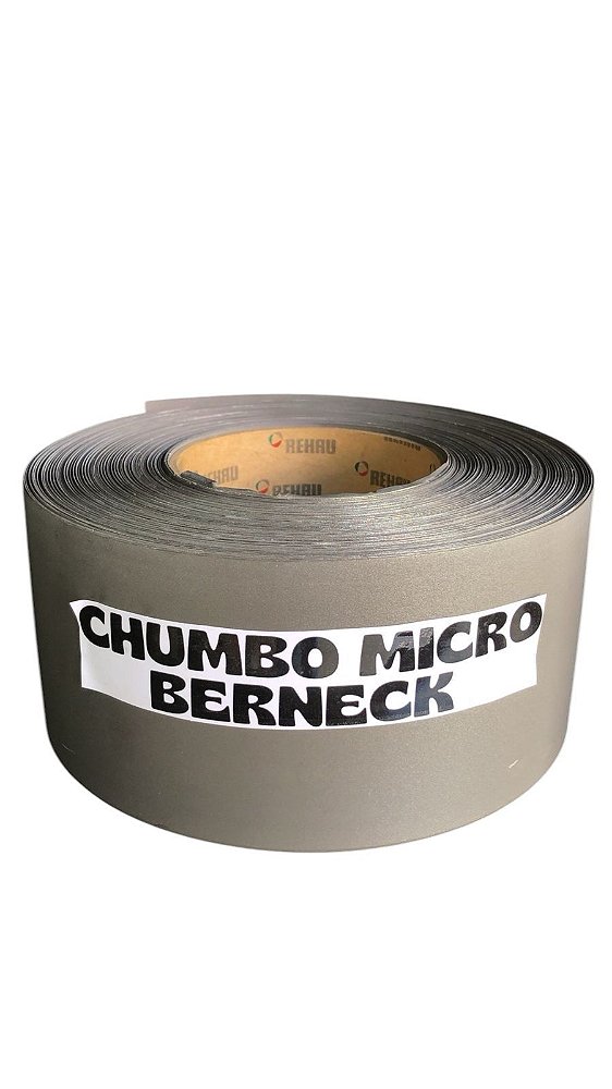 FITA DE BORDA CHUMBO BERNECK REHAU - 100MM (10CM) - POR METRO