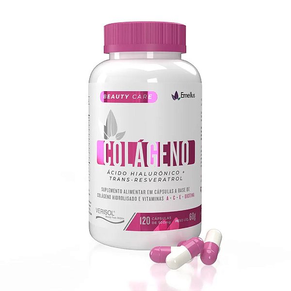Colágeno Hidrolisado com Ácido Hialurônico + Resveratrol e Vitaminas
