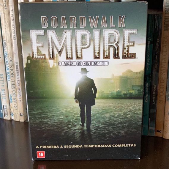DVD: Série Boardwalk empire: O império do contrabando - Primeira e segunda temporadas completas - Usado