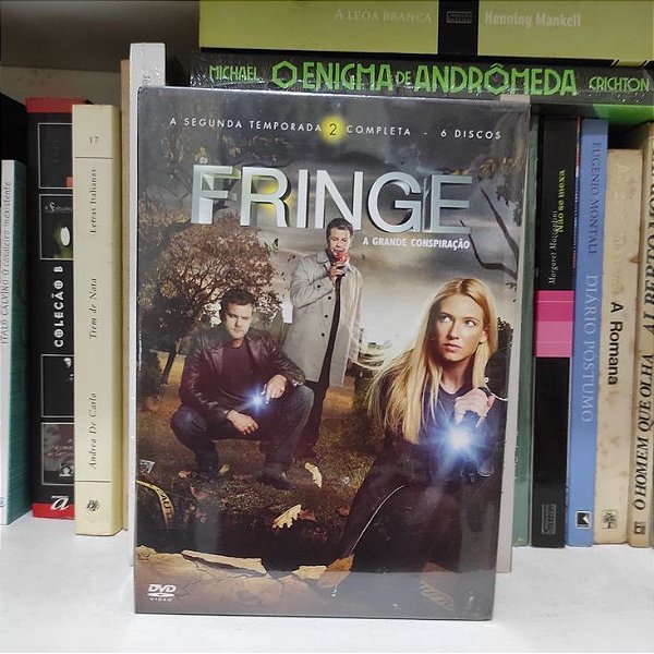 DVD: Série Fringe: A segunda temporada completa - 6 discos - Lacrado
